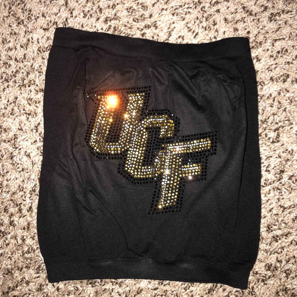 UCF Knights Black and Gold Women's Tube Top